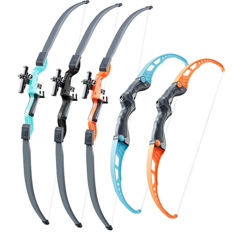 52cm Bow and Arrow Toy Set for Kids – Recurve Archery Practice Kit with Target – Outdoor Sports Gift for Boys